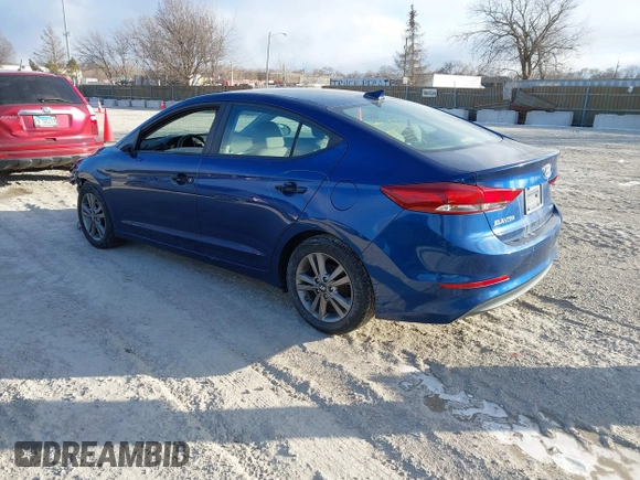 2017 Hyundai Elantra Limited z VIN 5NPD84LF8HH002546, wystawiony jako IAAI lot #41381335 z przebiegiem 102 355 mil mil oraz . Historia ofert i sprzedaży dostępna na DreamBid. Obrazek 3.