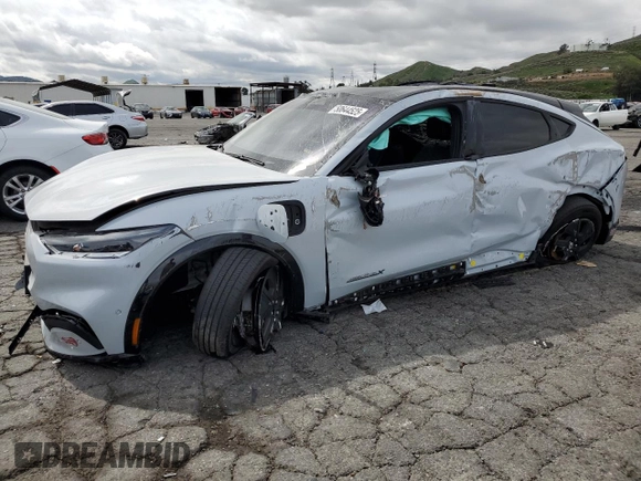 2023 Ford Mustang Mach-E California Route 1 z VIN 3FMTK2SU9PMA50823, wystawiony jako Copart lot #50644525 z przebiegiem 35 474 mil mil oraz Szkoda całkowita • Salvage title. Historia ofert i sprzedaży dostępna na DreamBid. Obrazek 1.