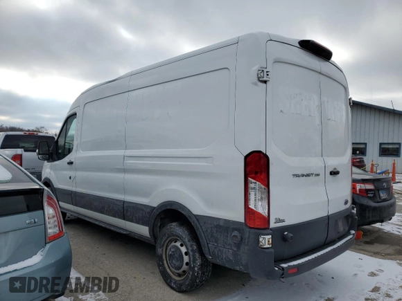 2018 Ford Transit with VIN 1FTYR2CM1JKB47887, listed as a Copart auction lot 82767144 with 177,295 mi miles and Salvage title. Bid and sale history available at DreamBid. Image 2.