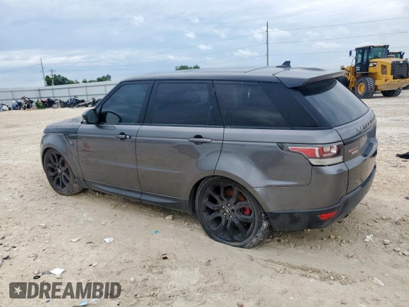 2016 Land Rover Range Rover Sport Dynamic with VIN SALWR2EF2GA103684, listed as a Copart auction lot 60701485 with 130,412 mi miles and Clean title. Bid and sale history available at DreamBid. Image 2.