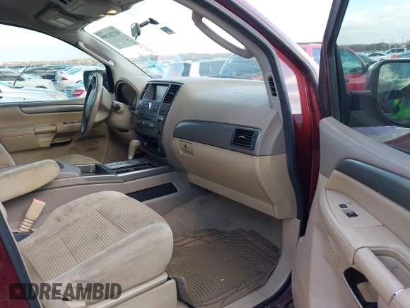 2011 Nissan Armada SV with VIN 5N1AA0ND3BN611820, listed as a IAAI auction lot 41726185 with 246,448 mi miles and . Bid and sale history available at DreamBid. Image 5.