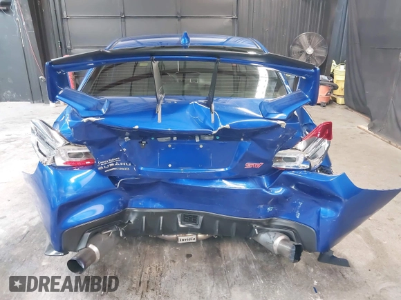 2019 Subaru WRX STI with VIN JF1VA2R61K9811364, listed as a IAAI auction lot 42080161 with 80,620 mi miles and . Bid and sale history available at DreamBid. Image 6.