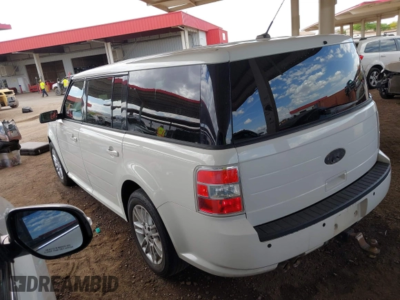 2012 Ford Flex SE with VIN 2FMGK5BC9CBD00535, listed as a IAAI auction lot 42015137 with 208,869 mi miles. Bid and sale history available at carsss.com. Image 3.