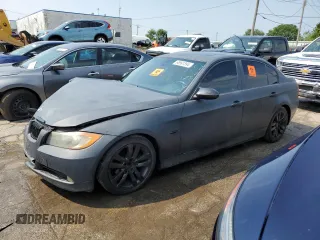 2006 BMW 3 Series 325i with VIN WBAVB17526NK35306, listed as a Copart auction lot 65991894 with 0 mi miles and Salvage Title. Bid and sale history available at carsss.com. Image 1.