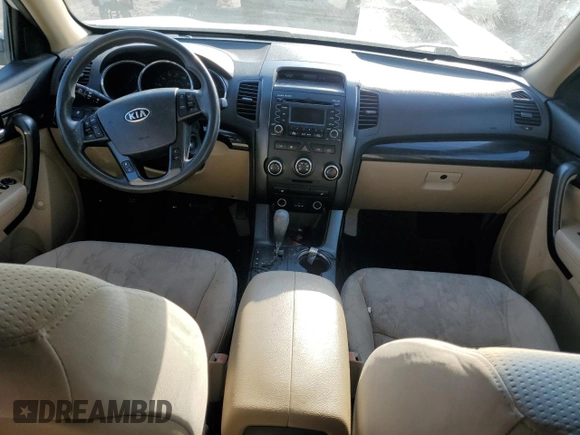 2011 Kia Sorento LX with VIN 5XYKT4A12BG050622, listed as a Copart auction lot 50833115 with Not Provided miles and Salvage Title. Bid and sale history available at DreamBid. Image 8.