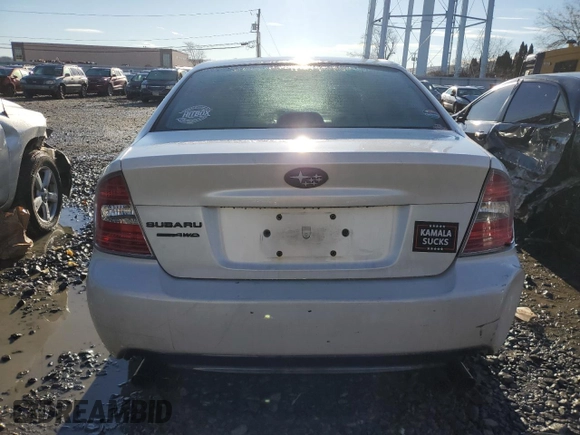 2007 Subaru Legacy Special with VIN 4S3BL616X76204320, listed as a Copart auction lot 86836824 with 218,400 mi miles and Salvage title. Bid and sale history available at DreamBid. Image 6.