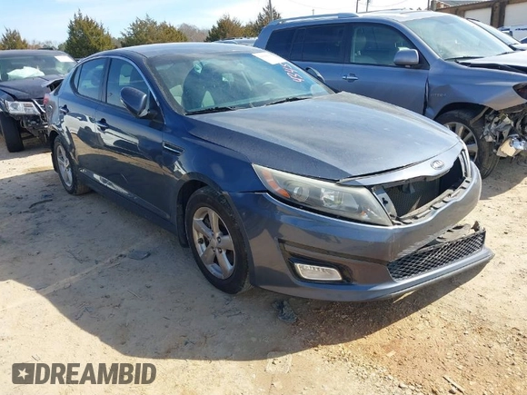 2015 Kia Optima LX z VIN 5XXGM4A73FG364345, wystawiony jako IAAI lot #41598303 z przebiegiem 134 486 mil mil oraz . Historia ofert i sprzedaży dostępna na DreamBid. Obrazek 1.