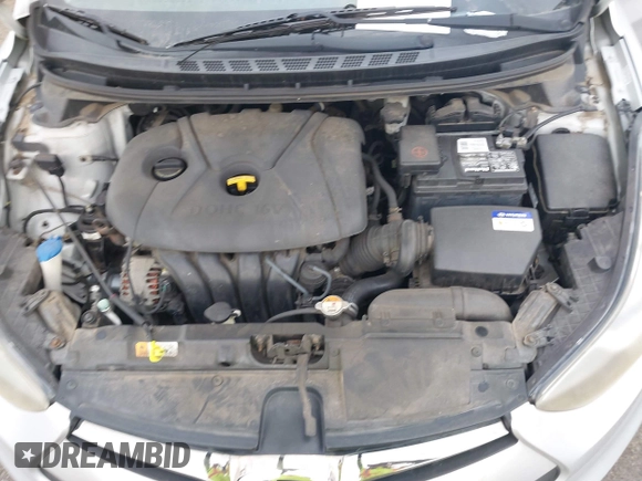 2013 Hyundai Elantra Coupe SE with VIN KMHDH6AE8DU011104, listed as a IAAI auction lot 41588963 with 112,726 mi miles. Bid and sale history available at carsss.com. Image 10.
