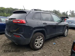 2017 Jeep Cherokee Sport with VIN 1C4PJMAS7HW663965, listed as a Copart auction lot 65504843 with 146,271 mi miles and Clean Title. Bid and sale history available at carsss.com. Image 3.