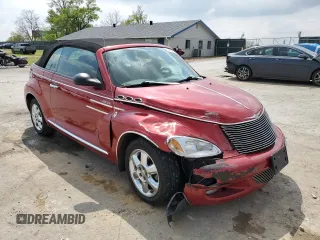 2006 Chrysler PT Cruiser Touring with VIN 3C3EY55E25T297335, listed as a Copart auction lot 52758605 with 75,295 mi miles and Salvage Title. Bid and sale history available at DreamBid. Image 4.