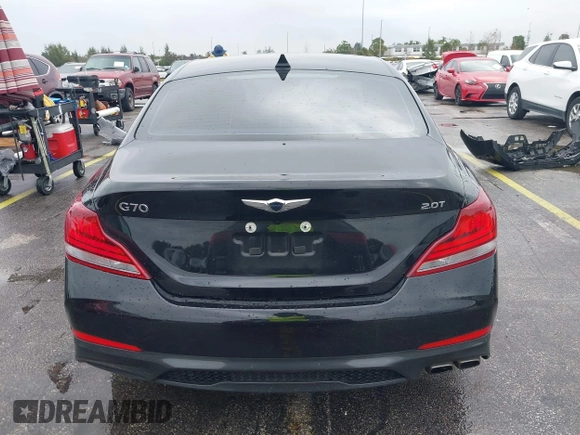 2021 Genesis G70 2.0T with VIN KMTG64LA8MU067129, listed as a IAAI auction lot 41364886 with 48,043 mi miles and . Bid and sale history available at DreamBid. Image 17.