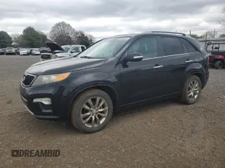 2011 Kia Sorento SX with VIN 5XYKW4A21BG093414, listed as a Copart auction lot 50169625 with 166,855 mi miles and Salvage Title. Bid and sale history available at carsss.com. Image 1.