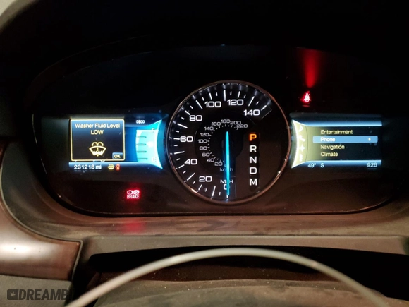 2011 Ford Edge Limited with VIN 2FMDK4KC6BBA34452, listed as a Copart auction lot 52942385 with 231,218 mi miles and Salvage Title. Bid and sale history available at carsss.com. Image 9.