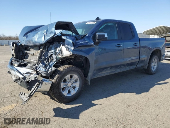 2024 Chevrolet Silverado 1500 with VIN 1GCRACE83RZ366886, listed as a Copart auction lot 42743435 with Not Provided miles and Salvage Title. Bid and sale history available at DreamBid. Image 1.