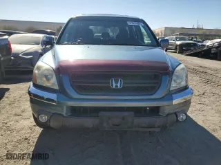 2005 Honda Pilot EX-L with NAVI with VIN 2HKYF18785H528307, listed as a Copart auction lot 41816005 with 147,429 mi miles and Salvage Title. Bid and sale history available at carsss.com. Image 5.