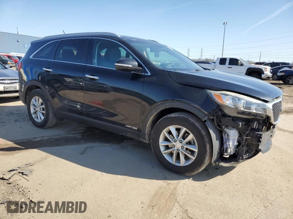 2017 Kia Sorento LX with VIN 5XYPGDA57HG198917, listed as a Copart auction lot 48496325 with 115,667 mi miles and Salvage Title. Bid and sale history available at DreamBid. Image 4.