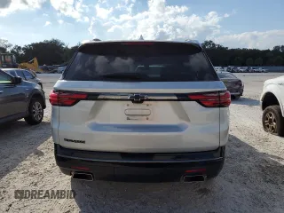 2022 Chevrolet Traverse Premier with VIN 1GNERKKW5NJ120765, listed as a Copart auction lot 72594954 with 35,055 mi miles and Salvage Title. Bid and sale history available at carsss.com. Image 6.