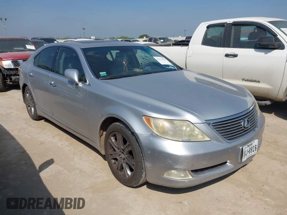 2007 Lexus LS 460 with VIN JTHBL46FX75007410, listed as a IAAI auction lot 42272303 with Not Provided miles and . Bid and sale history available at DreamBid. Image 1.