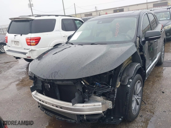 2023 Acura RDX w/Technology Package with VIN 5J8TC1H52PL007388, listed as a IAAI auction lot 41405524 with 12,881 mi miles. Bid and sale history available at carsss.com. Image 6.