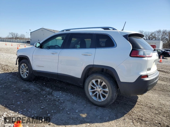 2019 Jeep Cherokee Latitude with VIN 1C4PJMCX5KD172807, listed as a Copart auction lot 48664415 with 128,396 mi miles and Salvage Title. Bid and sale history available at carsss.com. Image 2.