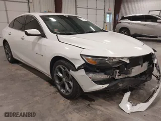 2021 Chevrolet Malibu LT with VIN 1G1ZD5ST3MF025017, listed as a IAAI auction lot 41443919 with 87,726 mi miles. Bid and sale history available at carsss.com. Image 1.