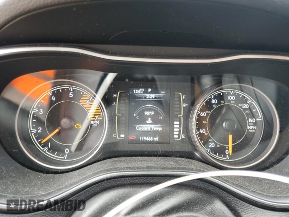 2019 Jeep Cherokee Latitude Plus with VIN 1C4PJMLN8KD123969, listed as a Copart auction lot 54784235 with 119,468 mi miles and Salvage title. Bid and sale history available at DreamBid. Image 9.