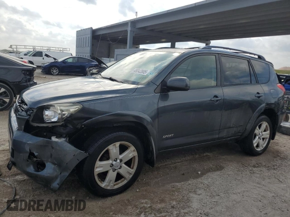 2007 Toyota RAV4 Sport with VIN JTMZD32VX75070642, listed as a Copart auction lot 48042885 with 163,055 mi miles and Salvage Title. Bid and sale history available at carsss.com. Image 1.