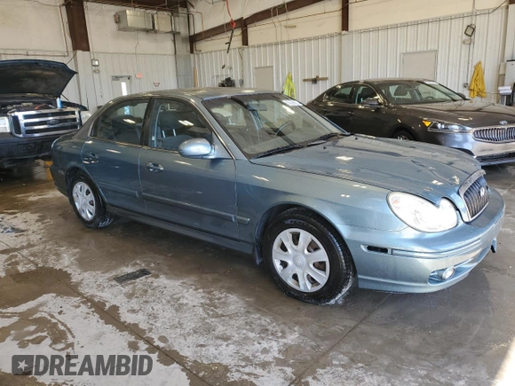 2005 Hyundai Sonata GL with VIN KMHWF25H45A148460, listed as a Copart auction lot 50328605 with 119,038 mi miles and Non Repairable. Bid and sale history available at carsss.com. Image 4.