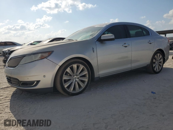 2013 Lincoln MKS EcoBoost with VIN 1LNHL9FT4DG617152, listed as a Copart auction lot 53295465 with 167,828 mi miles and Clean Title. Bid and sale history available at carsss.com. Image 1.