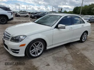 2012 Mercedes-Benz C 300 Sport with VIN WDDGF8BB7CR209364, listed as a Copart auction lot 55526085 with 119,461 mi miles and Salvage title. Bid and sale history available at DreamBid. Image 1.