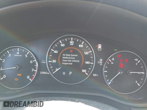 2020 Mazda CX-30 Select with VIN 3MVDMBCL4LM140110, listed as a IAAI auction lot 42194090 with 33,965 mi miles and . Bid and sale history available at DreamBid. Image 7.