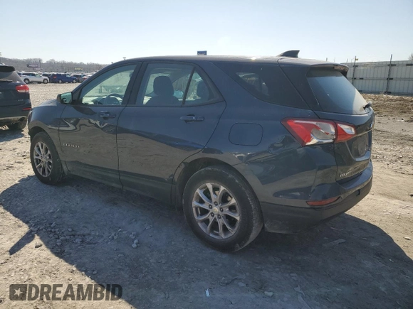 2019 Chevrolet Equinox LS with VIN 3GNAXHEV0KS539269, listed as a Copart auction lot 48317305 with 116,089 mi miles and Salvage Title. Bid and sale history available at DreamBid. Image 2.