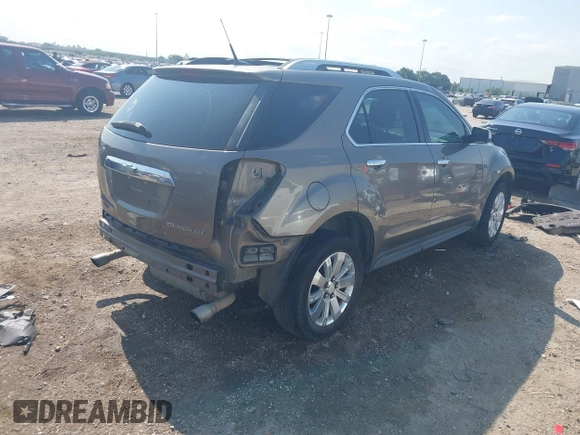 2010 Chevrolet Equinox LTZ with VIN 2CNFLFEY1A6249477, listed as a IAAI auction lot 42006491 with 255,127 mi miles. Bid and sale history available at carsss.com. Image 4.