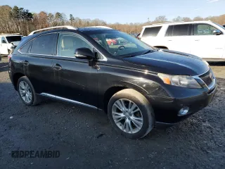 2012 Lexus RX 450h with VIN JTJBC1BA9C2432765, listed as a Copart auction lot 43642505 with 290,286 mi miles and Clean Title. Bid and sale history available at DreamBid. Image 4.