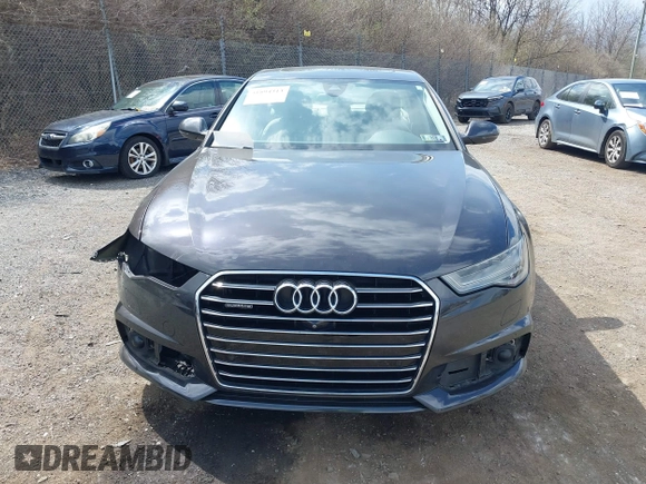 2016 Audi A6 2.0T Premium Plus with VIN WAUGFAFC7GN095669, listed as a IAAI auction lot 41894313 with 84,725 mi miles. Bid and sale history available at carsss.com. Image 13.