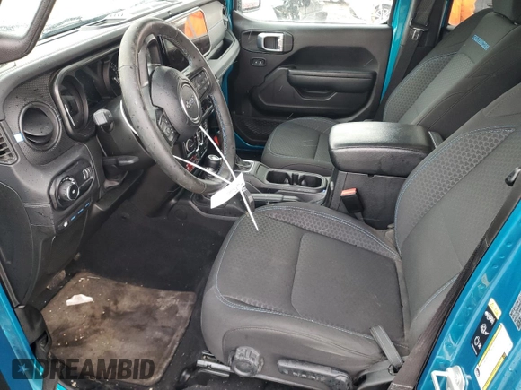 2024 Jeep Wrangler Rubicon X z VIN 1C4RJXR6XRW217098, wystawiony jako Copart lot #50154025 z przebiegiem 15 887 mil mil oraz Czysty tytuł • Clean title. Historia ofert i sprzedaży dostępna na DreamBid. Obrazek 7.