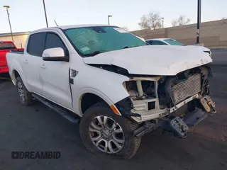 2020 Ford Ranger XL with VIN 1FTER4EH3LLA64344, listed as a IAAI auction lot 41948200 with 71,953 mi miles and . Bid and sale history available at DreamBid. Image 1.