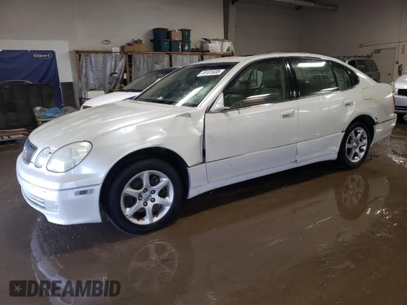 2003 Lexus GS 300 z VIN JT8BD69S130186526, wystawiony jako Copart lot #49101635 z przebiegiem 179 018 mil mil oraz Szkoda całkowita • Salvage title. Historia ofert i sprzedaży dostępna na DreamBid. Obrazek 1.