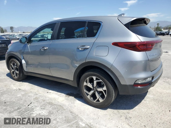 2021 Kia Sportage LX with VIN KNDPM3AC5M7901407, listed as a Copart auction lot 52678995 with 63,301 mi miles and Salvage Title. Bid and sale history available at carsss.com. Image 2.