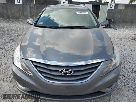 2012 Hyundai Sonata GLS with VIN 5NPEB4AC1CH433480, listed as a Copart auction lot 54971595 with 117,208 mi miles and Clean Title. Bid and sale history available at carsss.com. Image 5.