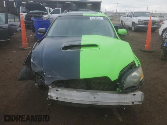 2005 Subaru Legacy Outback XT Limited with VIN 4S4BP67C456370472, listed as a Copart auction lot 61002315 with 224,867 mi miles and Salvage title. Bid and sale history available at DreamBid. Image 5.