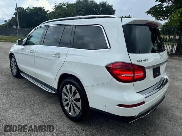 2017 Mercedes-Benz GLS 450 z VIN 4JGDF6EE0HA899323, wystawiony jako Copart lot #61804565 z przebiegiem 164 573 mil mil oraz Nie do naprawy • Non repairable. Historia ofert i sprzedaży dostępna na DreamBid. Obrazek 2.