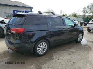 2016 Kia Sedona SX with VIN KNDMC5C1XG6113634, listed as a Copart auction lot 54130725 with 105,278 mi miles and Salvage Title. Bid and sale history available at carsss.com. Image 3.
