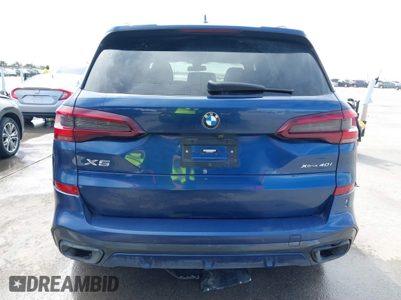 2022 BMW X5 xDrive40i with VIN 5UXCR6C05N9K88827, listed as a IAAI auction lot 41823531 with 66,021 mi miles and . Bid and sale history available at DreamBid. Image 16.