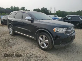 2011 Dodge Durango Citadel with VIN 1D4SD5GT5BC613570, listed as a Copart auction lot 59104185 with 169,620 mi miles and Clean title. Bid and sale history available at DreamBid. Image 4.