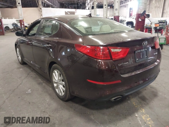2015 Kia Optima EX with VIN 5XXGN4A70FG351257, listed as a IAAI auction lot 42485314 with 94,579 mi miles and . Bid and sale history available at DreamBid. Image 3.