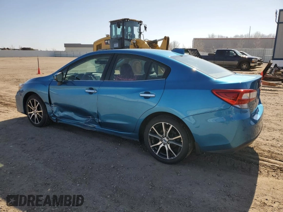 2017 Subaru Impreza Limited with VIN 4S3GKAU62H3622302, listed as a Copart auction lot 51876585 with 38,453 mi miles and Salvage Title. Bid and sale history available at DreamBid. Image 2.