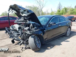 2021 Cadillac CT4 Premium Luxury z VIN 1G6DF5RK8M0121711, wystawiony jako IAAI lot #42197628 z przebiegiem Nie podano mil oraz . Historia ofert i sprzedaży dostępna na DreamBid. Obrazek 2.