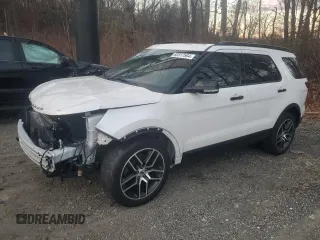 2018 Ford Explorer Sport with VIN 1FM5K8GT7JGC07133, listed as a Copart auction lot 58251535 with 73,505 mi miles and Non repairable. Bid and sale history available at DreamBid. Image 1.
