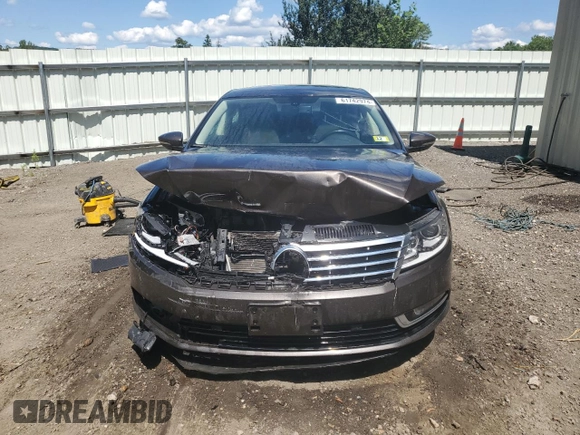 2014 Volkswagen CC VR6 Executive 4Motion with VIN WVWGU7AN3EE539874, listed as a Copart auction lot 61742974 with 124,358 mi miles and Salvage Title. Bid and sale history available at carsss.com. Image 5.